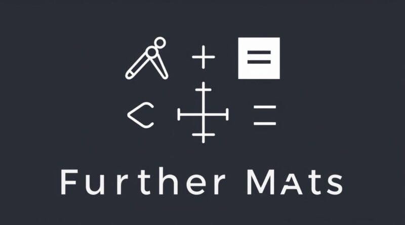 CCEA GCSE Further Maths