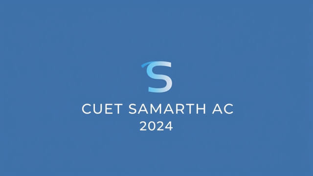 cuet samarth ac in 2024
