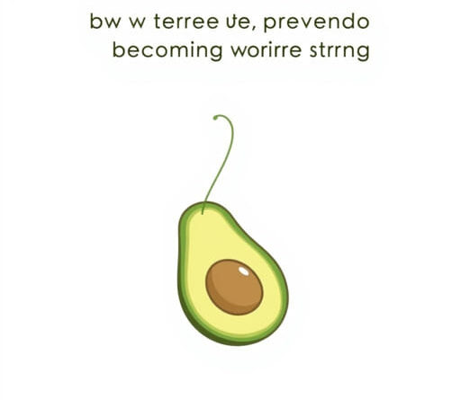 how to avoid stringy avocado