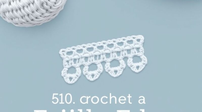 How to Crochet a Frilly Edge