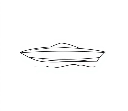 How to Draw a Speedboat