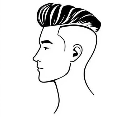 Is quiff good for oval face?