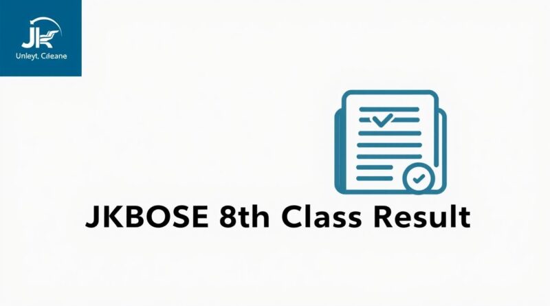 JKBOSE 8th Class Result