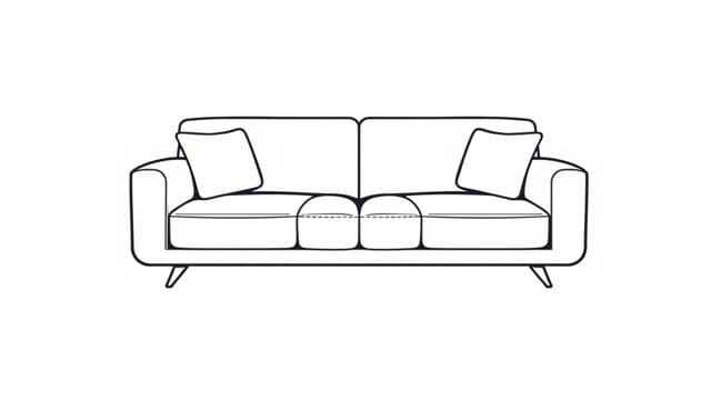 John Lewis Lozenge Sofa