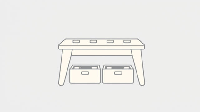 LEGO Table with Storage