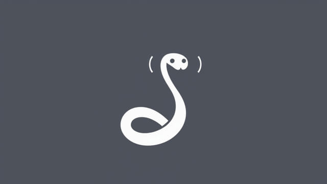 Makes a Snakelike Noise