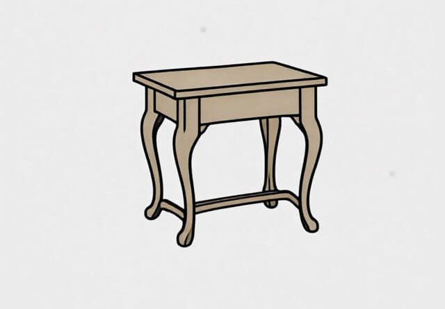 Oak Jacobean Side Table