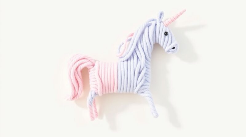 Quick Knit Loom Unicorn