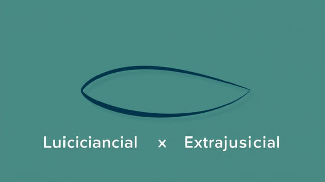Acordo Judicial X Extrajudicial