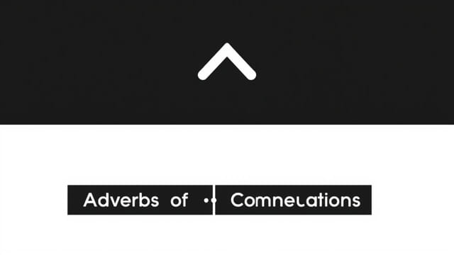 Adverb Of Conjunctive Examples