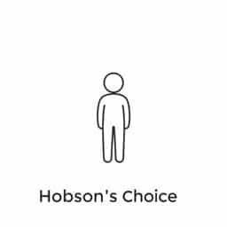 Hobson'S Choice Idiom Meaning