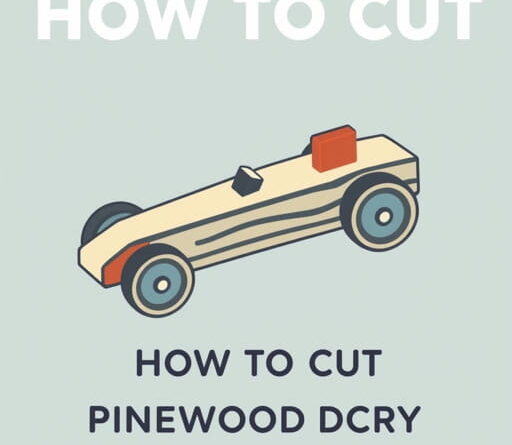 How To Cut Pinewood Derby Car