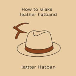 How To Make A Leather Hatband
