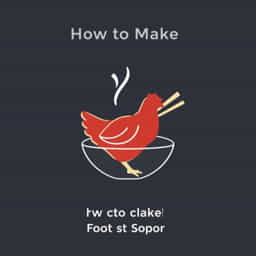 How To Make Chicken Foot Souse