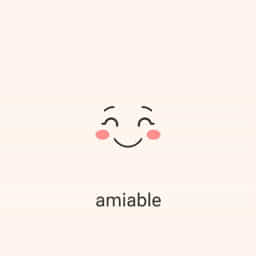 Meaning Of Amiable In Bengali