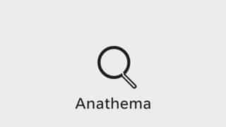 Meaning Of Anathema In English