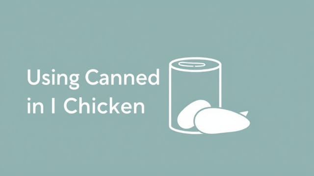 Using Canned Chicken In Recipes