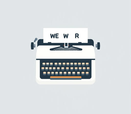 We R Memory Keepers Typewriter