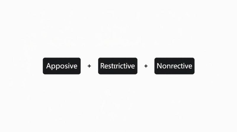 Appositive Restrictive And Nonrestrictive