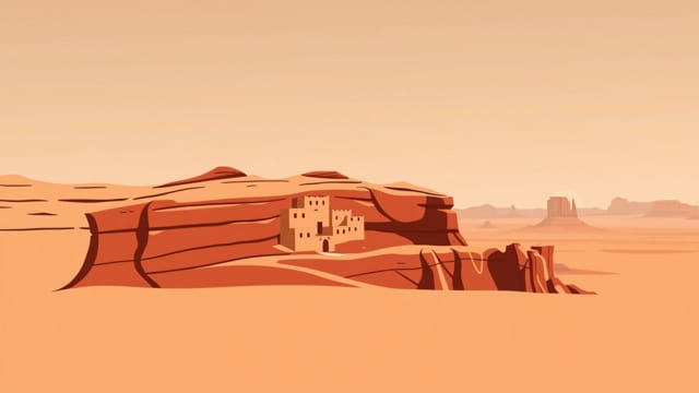 Describe How And Where The Anasazi Lived