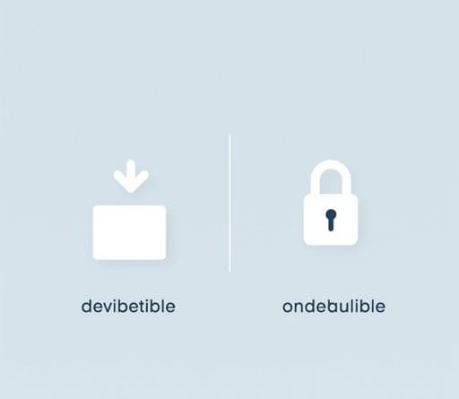 Difference Between Deductible And Nondeductible