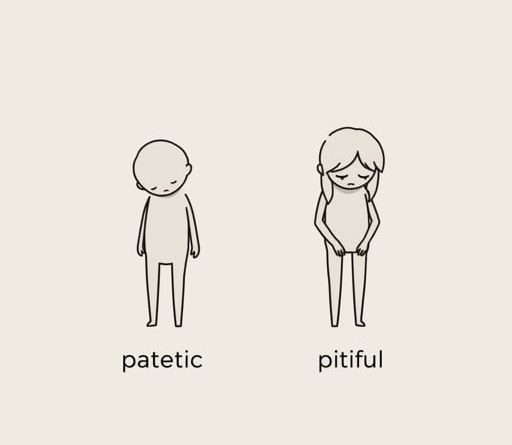 Difference Between Pathetic And Pitiful