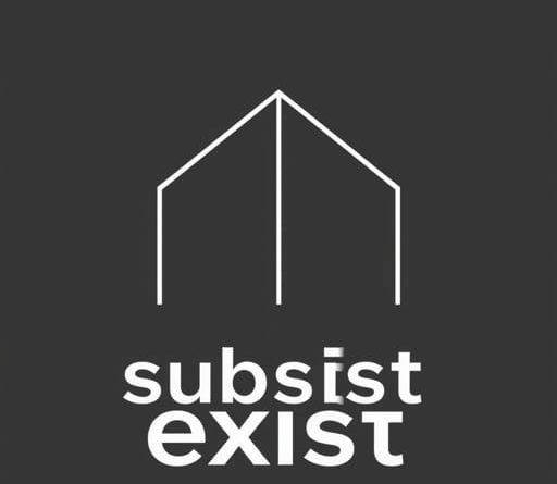 Difference Between Subsist And Exist