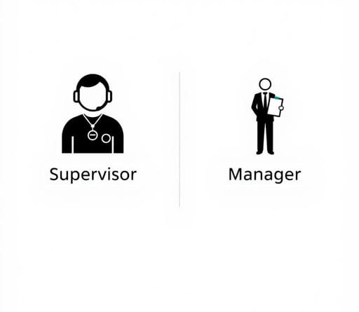 Difference Between Supervisor And Manager