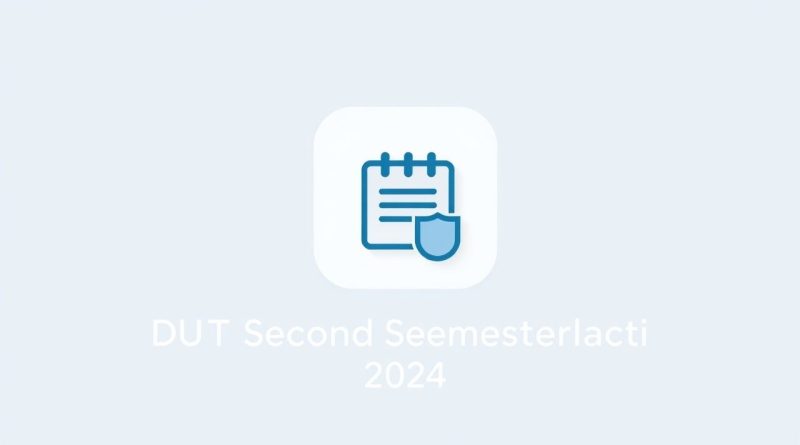 Dut Second Semester Application 2024