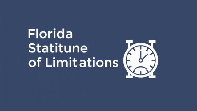 Florida Statute Of Limitations Debt