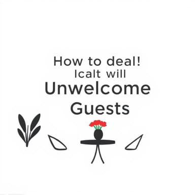 How To Deal With Unwelcome Guests