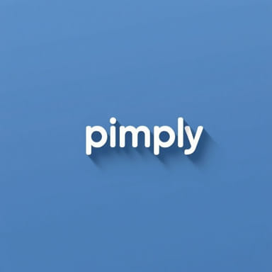 Is Pimply A Word?