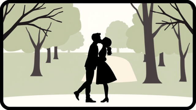 Kissing In The Park Briefly Crossword