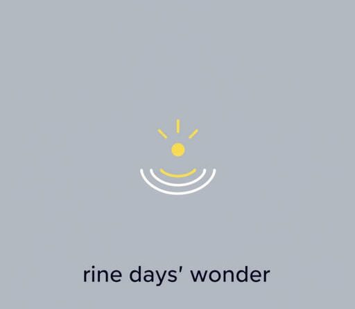 Nine Days Wonder Idiom Meaning