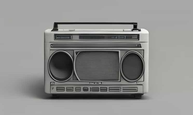 Aiwa Portable Media Boombox