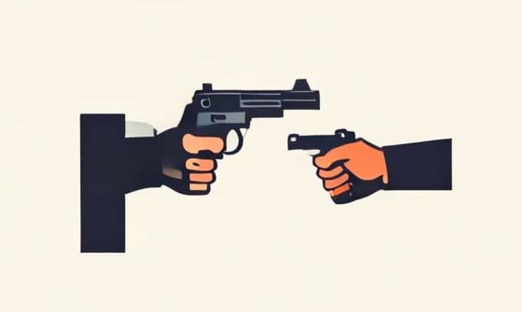 And They Both Reached For The Gun