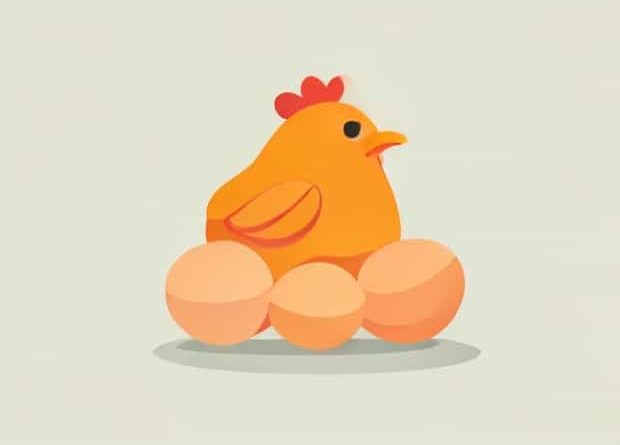 Chicken Laying Misshapen Eggs