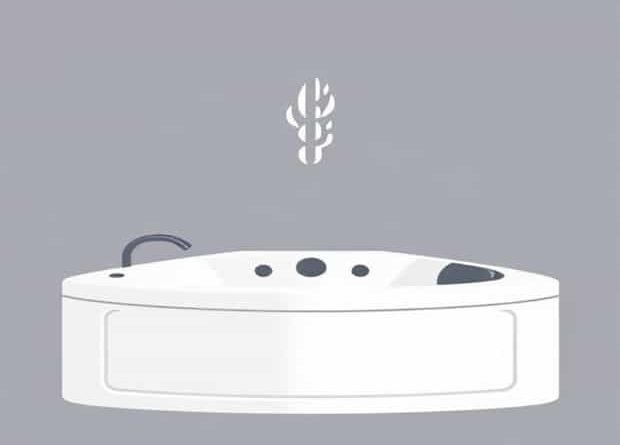 Corner Jetted Tub With Heater