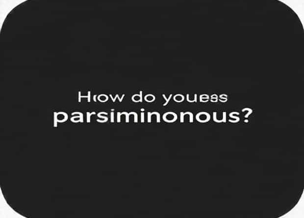 How Do You Pronounce Parsimonious