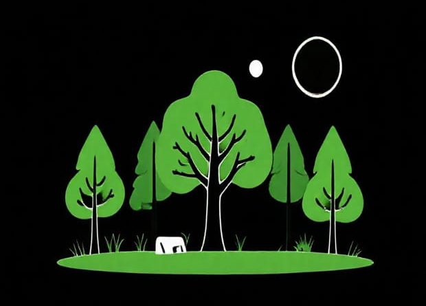 How To Draw An Afforestation