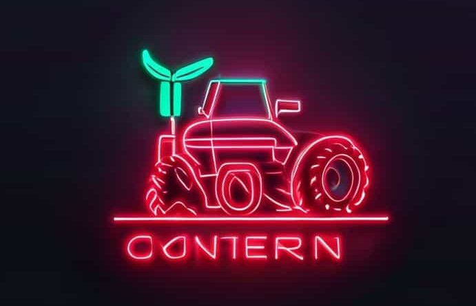 John Deere Neon Sign