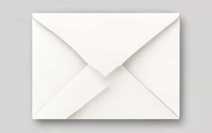 Smoochy Letters On An Envelope