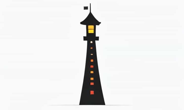 The Bottom Of Gallo Tower