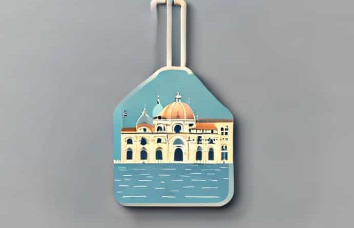 Venezia Sightseer Luggage Tag