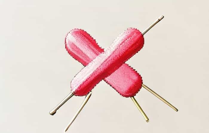 Xoxo Candy Needlepoint Canvas