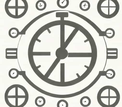 Fraction Of Clockwise Revolution 3 To 9