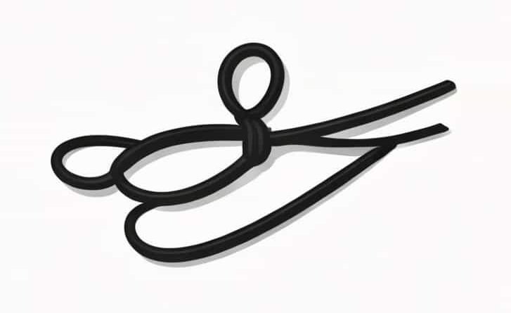 From Noose A Cord Such As A Shoestring