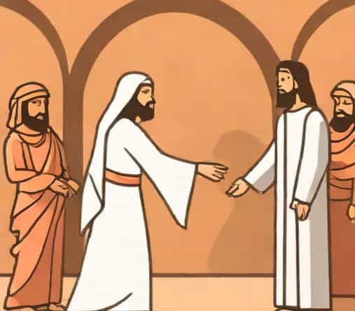 Jesus And The Woman Caught In Adultery