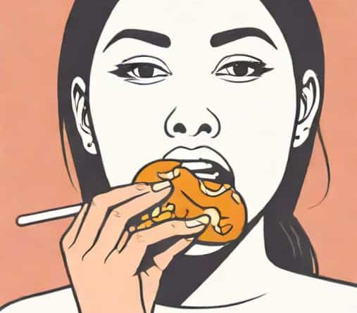 Lifting The Morsel To Her Mouth Meaning