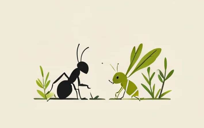 Summary Of The Ant And The Grasshopper